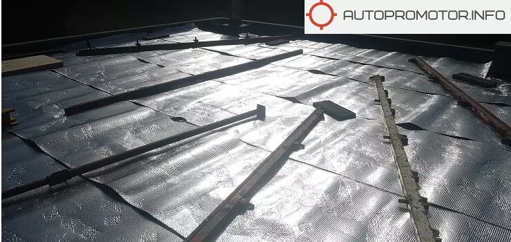 Aislamiento ático radiación solar