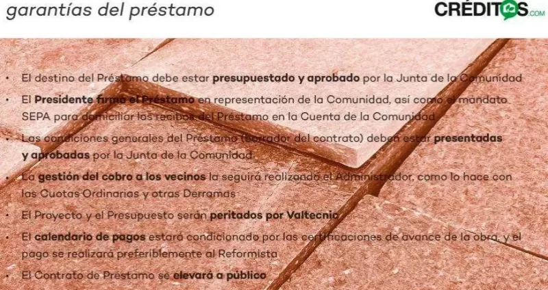 créditos garantías