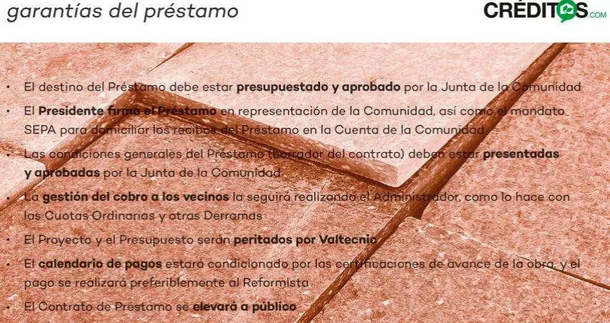 créditos garantías
