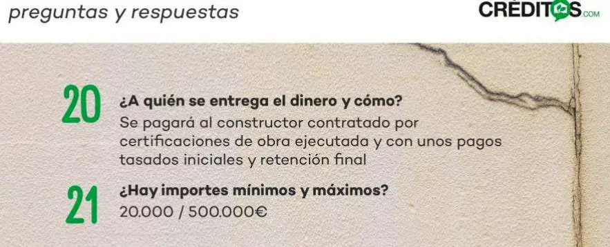créditos importes