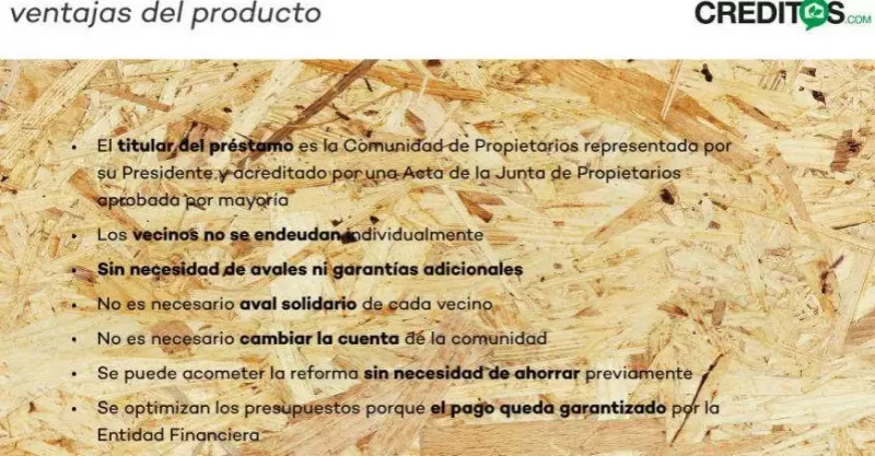 créditos ventajas